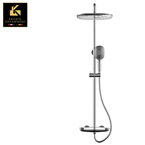 Douchekraan | opbouw doucheset | Minimalistisch design | Charelle