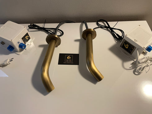 Sensorkraan aan de wand | Koud waterkraan | Voorwaarts | 2.30v en BATT