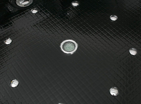 Whirlpool VILLA CARLOTTA zwart 1,5m 2 personen JETLINE