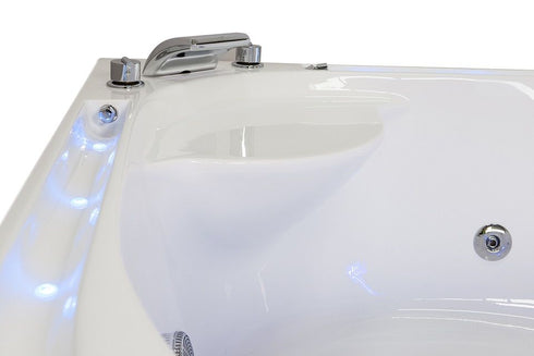 JETLINE Whirlpool VILLA SABRINA | Wit | Indoor | 2 personen | LED verlichting | Bluetooth speakers