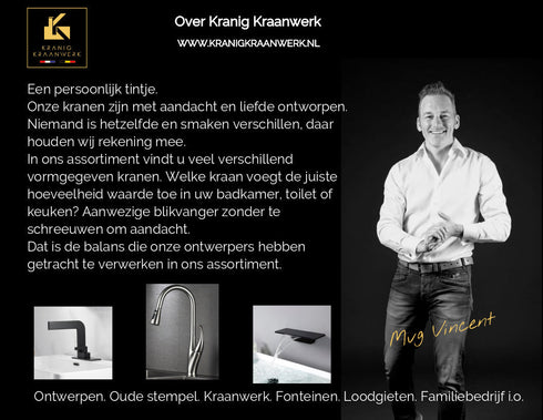 A klasse - Touchless kraan | Sensorkraan | Warm en Koud mengkraan | Ranke Standaard