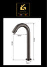 A- klasse Ultima Sensorkraan | Gunmetal Grijs | Touchless kraan | Toiletruimte | Instelbare sensor en doorlooptijd
