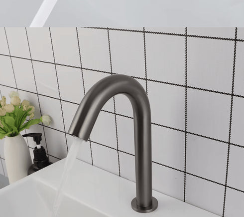A- klasse Ultima Sensorkraan | Gunmetal Grijs | Touchless kraan | Toiletruimte | Instelbare sensor en doorlooptijd
