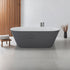 Badkuip LAUSANNE II GRIJS 170x80 cm Minimalistisch ligbad