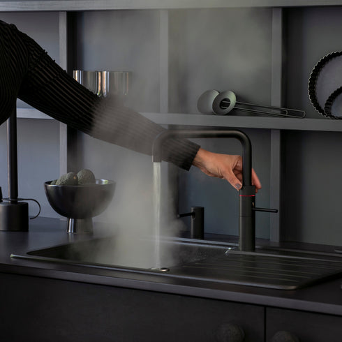Quooker Fusion Square | Alles-in-één kokendwaterkraan met rechte uitloop
