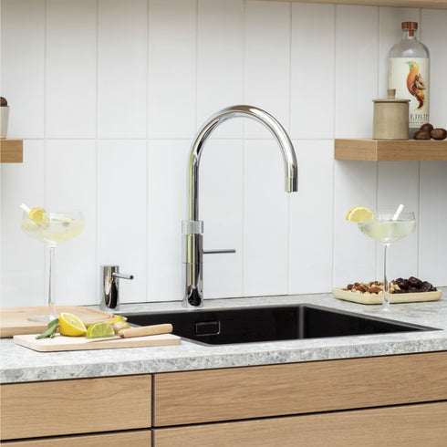 Quooker Fusion Round | Alles-in-één kokendwaterkraan met ronde uitloop