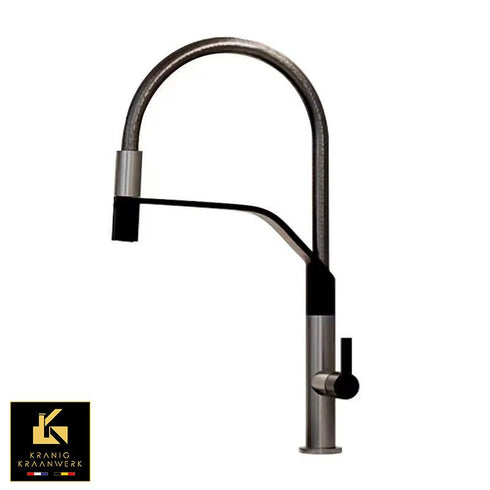 High-end | Design Keukenkraan | Keuken mengkraan met flexibele slang en sproeikop | The mount