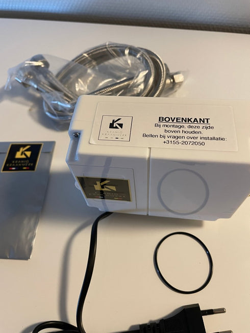 Horeca Sensorkraan | Touchless | De Boging | Toiletruimte | Geborsteld staal RVS