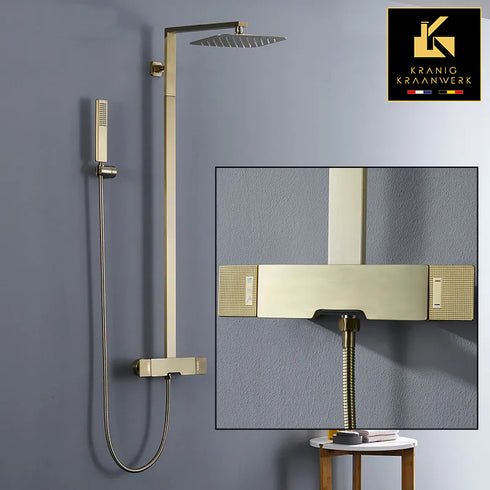 Douchekraan | Opbouw doucheset | Devoné | Robuust en strak