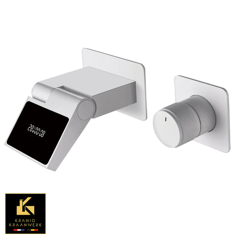 Ligbadkraan met timer en temperatuur display | Inbouw montage | Allenco