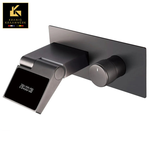 Ligbadkraan met timer en temperatuur display | Inbouw montage | Allenco