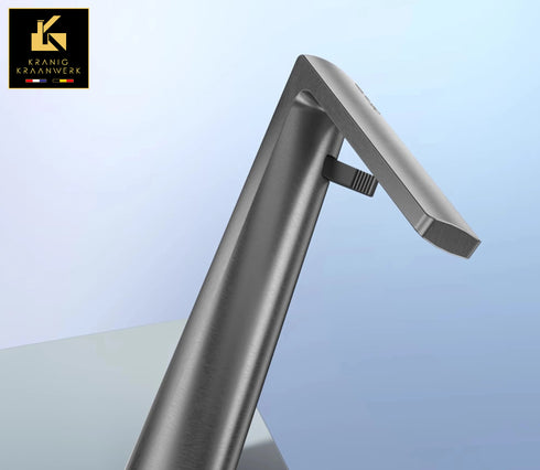 Wastafel en fonteinkraan | Big Z | Minimalisme | Goud Zwart Wit Chroom RVS Gunmetal