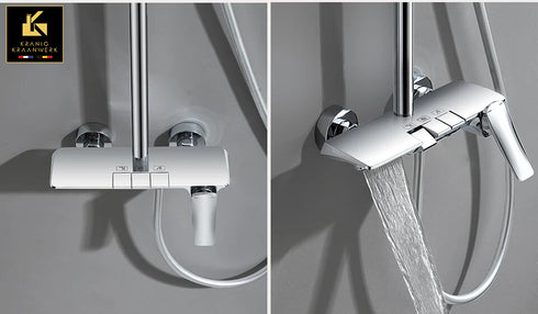 Douchekraan | Opbouw doucheset | Cherléne | Sierlijk en strak