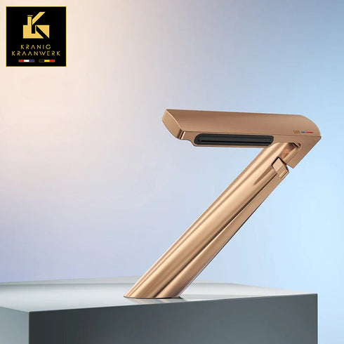 Wastafel en fonteinkraan | Big Z | Minimalisme | Goud Zwart Wit Chroom RVS Gunmetal