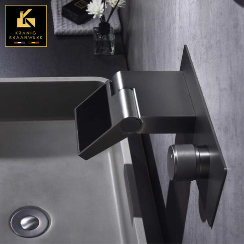 Ligbadkraan met timer en temperatuur display | Inbouw montage | Allenco