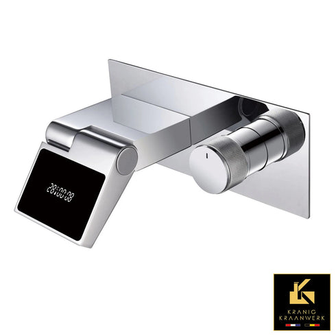 Ligbadkraan met timer en temperatuur display | Inbouw montage | Allenco