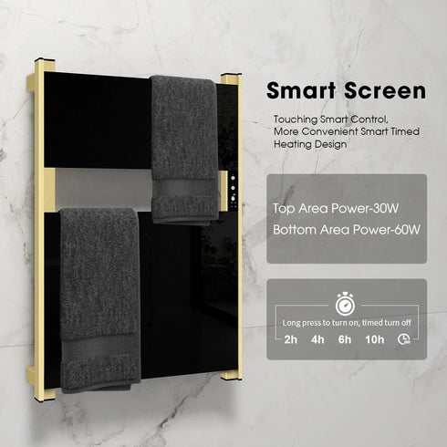 Elektrische radiator Maverick 90Watt black-gold