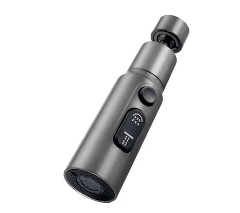 Keukenkraan opzetstuk 3-standenkop – in gunmetal of zwart