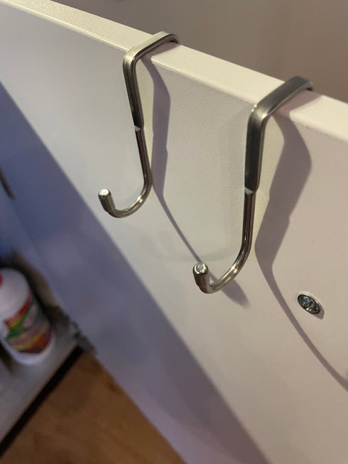 Ophang haakjes voor keukenkastje of deur