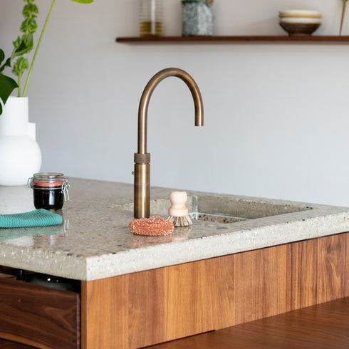 Quooker Fusion Round | Alles-in-één kokendwaterkraan met ronde uitloop