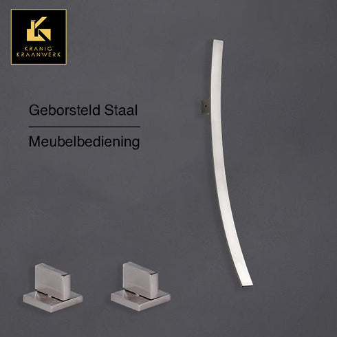 Hoogwaardig Kraanwerk | Wandmontage | La Descente | Minimalisme