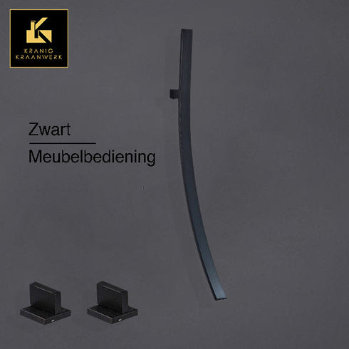 Hoogwaardig Kraanwerk | Wandmontage | La Descente | Minimalisme