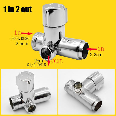 Zelf doen | Kraan aansluiten op T-stuk | drie aansluitingen om te overbruggen naar de Flexi-tubes van uw kraan