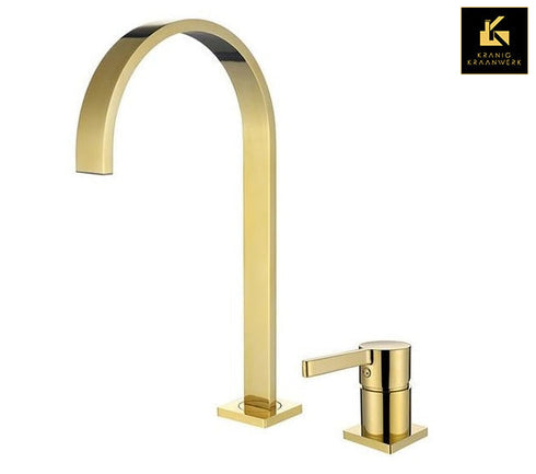 Badkamer wastafel mengkraan | Montage op het meubel | Gratitude