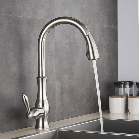 Keuken | Design Mengkraan | Uittrek slang | Louise