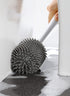 Inrichting | Design badkamer | Reukloze Toiletborstel van silicone | Hangend in schelp