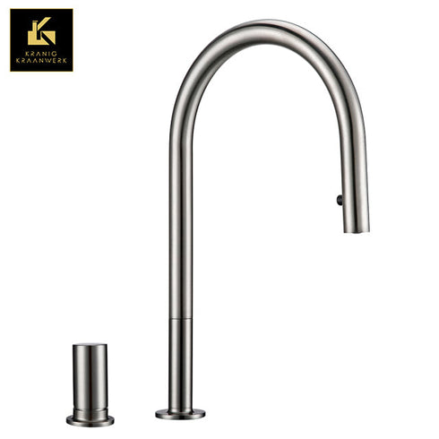 Keuken | Design Mengkraan | Uittrekbare flexibele slang | Helsinki | Minimalisme