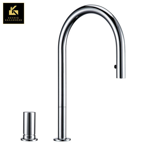 Keuken | Design Mengkraan | Uittrekbare flexibele slang | Helsinki | Minimalisme
