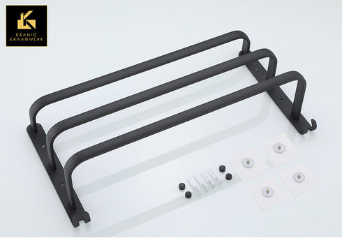 Groot handdoeken rek | Lekker praktisch | Ruim en groot | Zwart