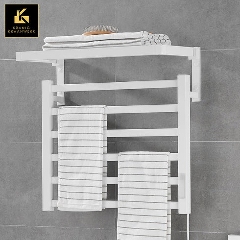 Radiator Elektronisch Verwarmd handdoeken rek | Timer | Badkamer | Design | Leonesse