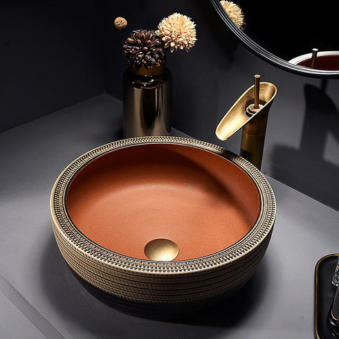 Badkamer | Wasbakken | Fonteinschaal | Wasschaal vrijstaand | Centre du Monde