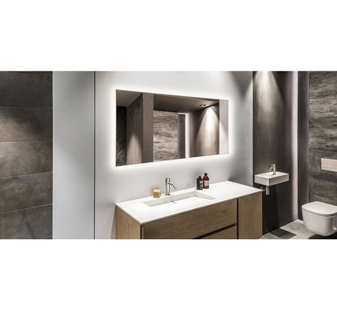 Spiegel Infraroodverwarming Rechthoekig 60 x 120 cm 700 Watt