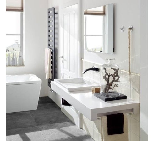 Spiegel Rechthoekig infraroodverwarming met led verlichting 60 x 100 cm 580Watt