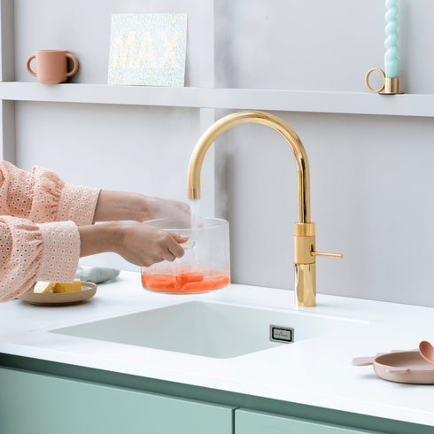 Quooker Fusion Round | Alles-in-één kokendwaterkraan met ronde uitloop