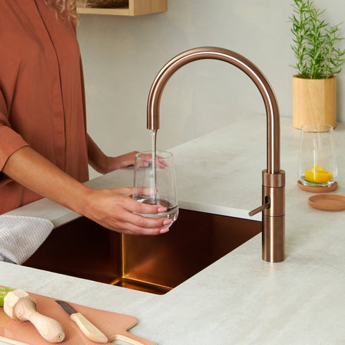 Quooker Fusion Round | Alles-in-één kokendwaterkraan met ronde uitloop