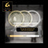 Spiegel rond 60 cm frameloos, rondom led verlichting en anti condens