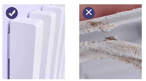 Stijlvolle opklapbare Douche stoel | Design | onopvallende zitting voor onder de douche | zwevend | Opvouwbaar