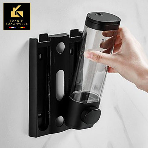 Zeep dispenser | Muurbevestiging | Hands up | Horeca | Transparantie
