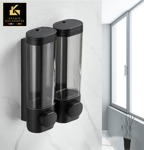 Zeep dispenser | Muurbevestiging | Hands up | Horeca | Transparantie
