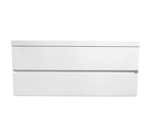Badkamermeubel hoogglans wit 100 x 60 WoonTill solid resin