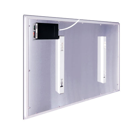 Spiegel Rechthoekig infraroodverwarming met led verlichting 60 x 100 cm 580Watt