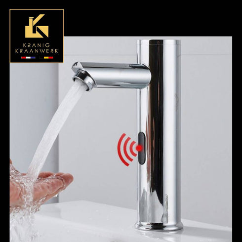 Basic Sensorkraan | Strak en Chroom | Koud of Mengkraan