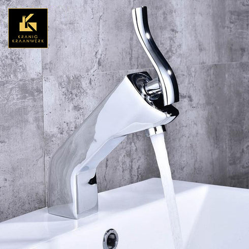 Badkamer | Designkraan | Fontein en wastafel mengkraan | Haantjesgedrag