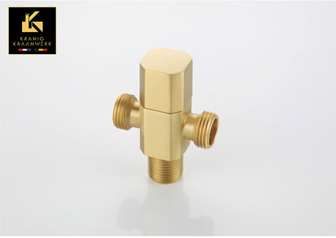 Hoekstopkraan | 1/2 Duims | Hoekig ontwerp | Installatiebenodigdheden | Om de kraan op de waterleiding te kunnen monteren