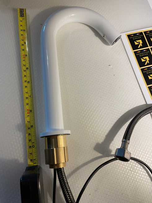 Touchless Design kraan | Toiletruimte | Sensorkraan | Ultima | Wit | Minimalisme