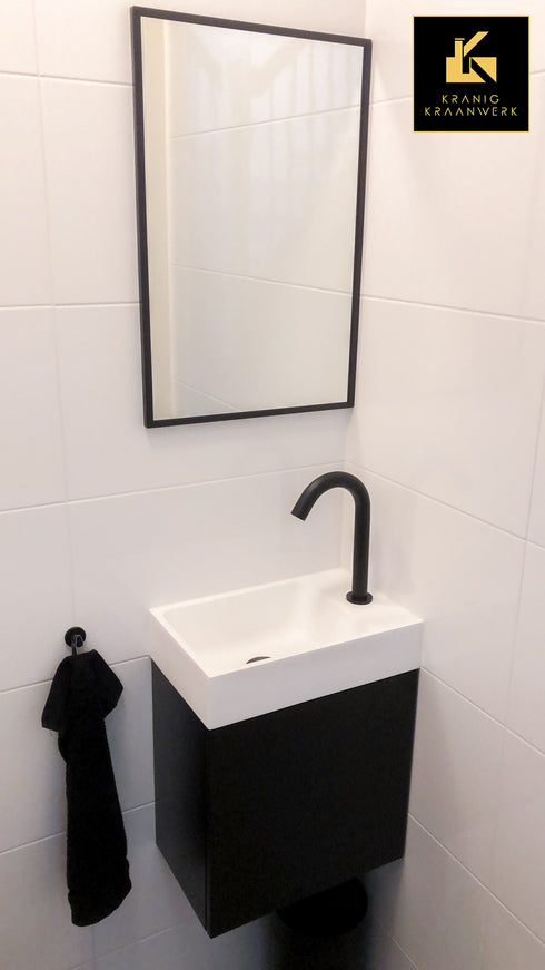 A- klasse Ultima Sensorkraan | Zwart | Touchless kraan | Toiletruimte | Mat Zwart | Minimalisme